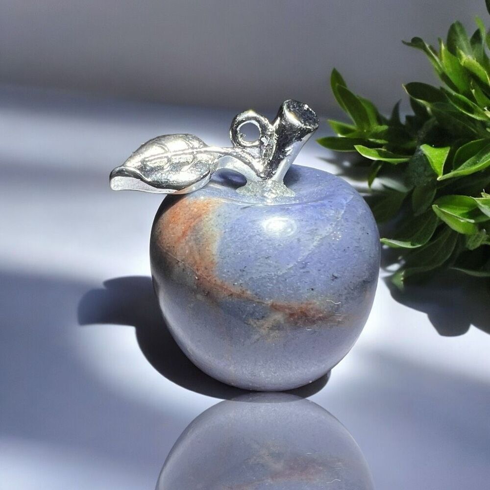 Sodalite Crystal Apple Pendant‎